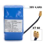 Bateria externa 36V 4,4 A/h Trotinete Eletrica