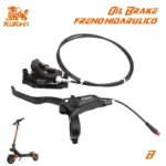 KIT Pinça + Manete Travao Hidraulico TRASEIRO Trotinete Eletrica KUKIRIN G3 PRO