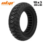 Pneu 10x3 255x80 80/65-6 Maciço ANTI FURO Trotinete Eletrica KUGOO M4 M4 PRO KUKIRIN G2 MAX
