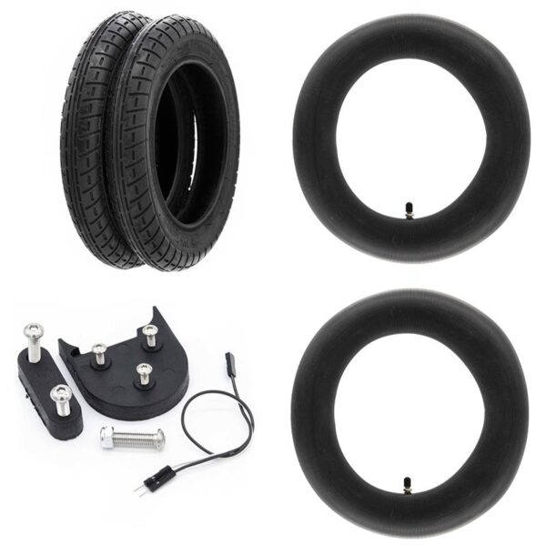 Kit de pneus pretos de 10 polegadas para Xiaomi [Wanda]