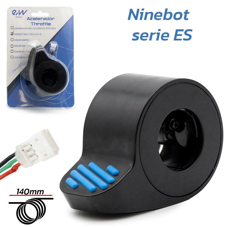 Acelerador Azul Série Ninebot ES - Conector JST ZH