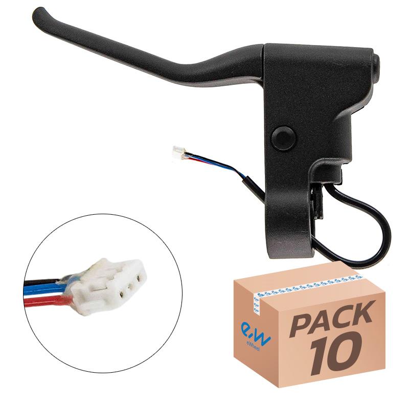 Alavanca de freio com corredor sem tensor L para Xiaomi - conector JST ZH - 10 unidades