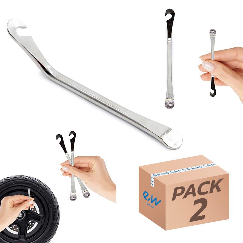 Alavanca para montagem de pneus 12cm - 2 unidades