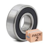 Rolamento de esferas 6202RS - 2 unidades