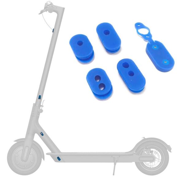 Conjunto de Tampas de Silicone Xiaomi - Azul