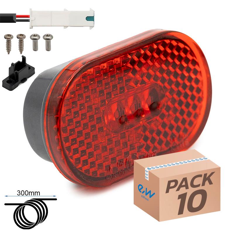 Luz traseira para-choque 5-12V para Xiaomi 1S, Essential, Pro2 e MI3 - 10 unidades