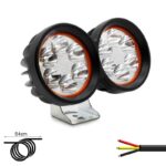 Luz dianteira com duplo foco led EWLM001 12/72V Ewheel
