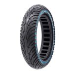 Pneu sólida ultraleve 8,5x2-6,1/B34 - pontos azuis [Nedong]