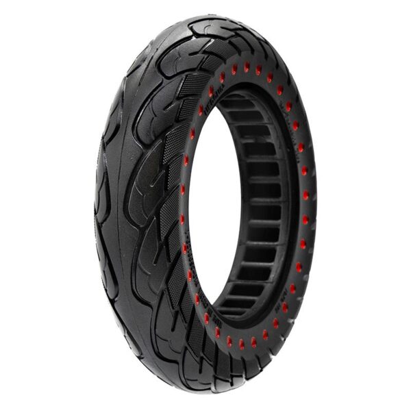 Pneu sólida ultraleve 10x2.125-6.1/B34 - pontos vermelhos [Nedong]