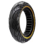 Pneu sólida ultraleve 10x2,5 linha amarela [Nedong]