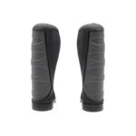 Punhos de silicone ergonômicos com travamento cinza - 2 peças