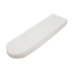 Protetor de silicone branco à prova d'água para exibição reta