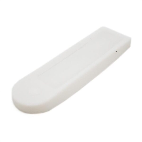 Protetor de silicone branco à prova d'água para exibição reta