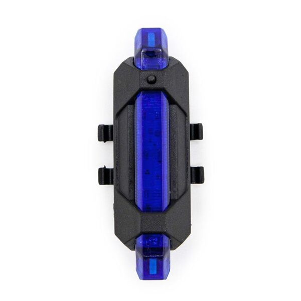 Luz de aviso recarregável azul