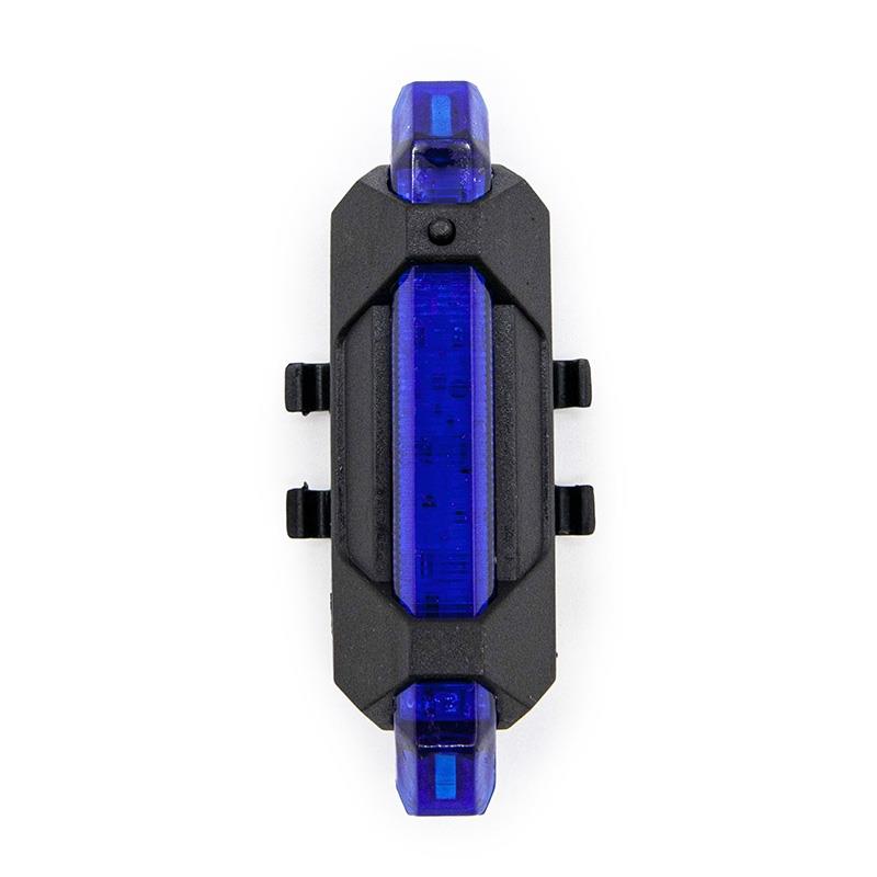 Luz de aviso recarregável azul