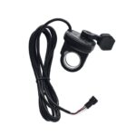 Acelerador com conector SM preto L