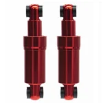 Suspensão Amortecedor Traseiro Vermelho 120mm - Kit 2