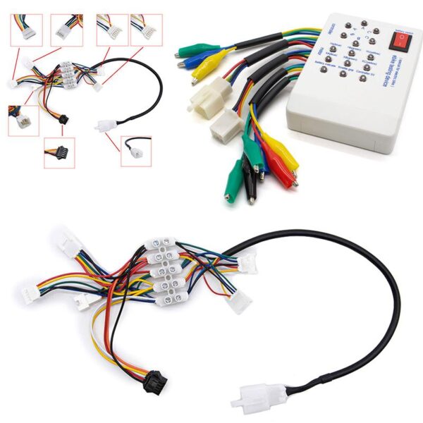 Testador de diagnóstico com adaptador