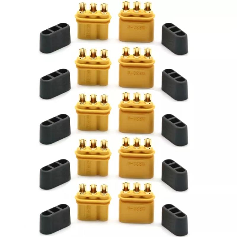 Conector Amass MR30 com protetor - 5M/5F