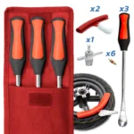 Kit Ferramentas Alavancas Substituição Pneus Trotinete Eletrica