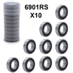 Rolamento de esferas 6901RS - 10 unidades