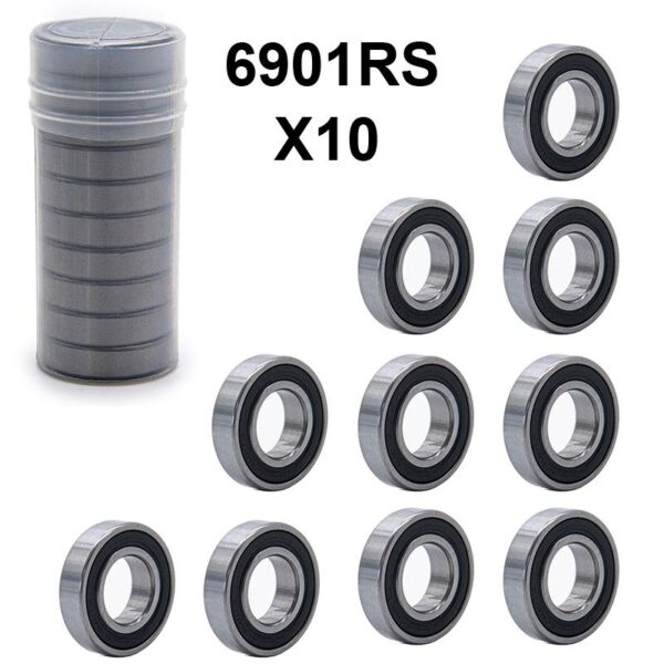 Rolamento de esferas 6901RS - 10 unidades