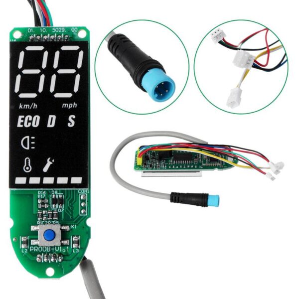 Display com BLE 90 e capa para Xiaomi Pro (adaptável ao Xiaomi M365)