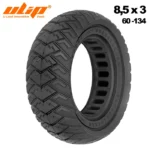 Pneu 8.5x3 Offroad Maciço Anti Furo Trotinete Eletrica Kukirin G2 Pro