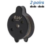 Pastilha de resina CT001-R para NIU [EWHEEL] - 2 conjuntos