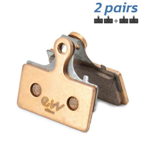 Pastilha de freio retangular sinterizada RT006-S com talão [Ewheel]