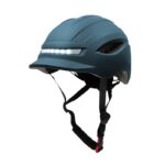 Capacete com luz CP02 azul tamanho único