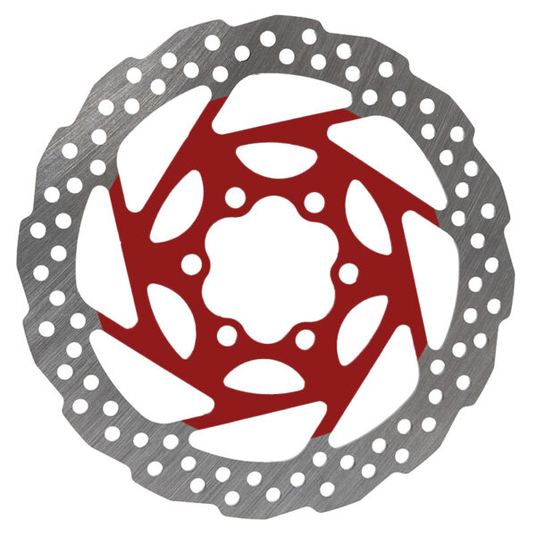 Disco de freio EWD003 - 140mm - vermelho