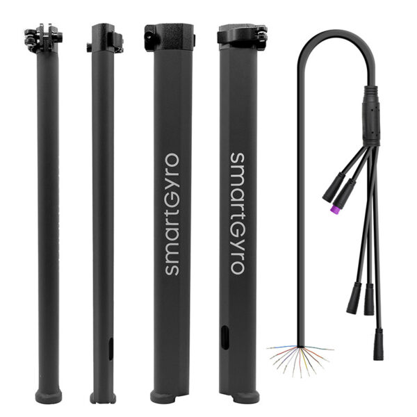 Mastro com cabo original Smartgyro dual Crossover - preto
