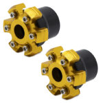 Protetor decorativo anticaidas para eixo motor ou roda EWTB-006 dourado