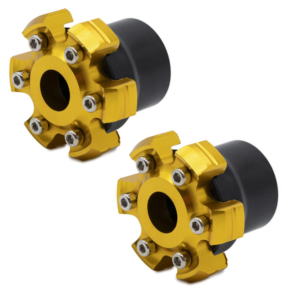 Protetor decorativo anticaidas para eixo motor ou roda EWTB-006 dourado