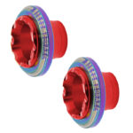 Peça antiderrapante para patinete EWTB-005 vermelho