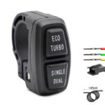 Botoneira ECO TURBO SINGLE DUAL - 1,5m - conector SM