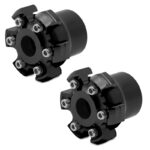 Protetor decorativo anticaída para eixo motor ou roda EWTB-006 preto