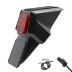 Guarda Lamas Traseiro com Luz Trotinete Eletrica Segway ZT3 Pro