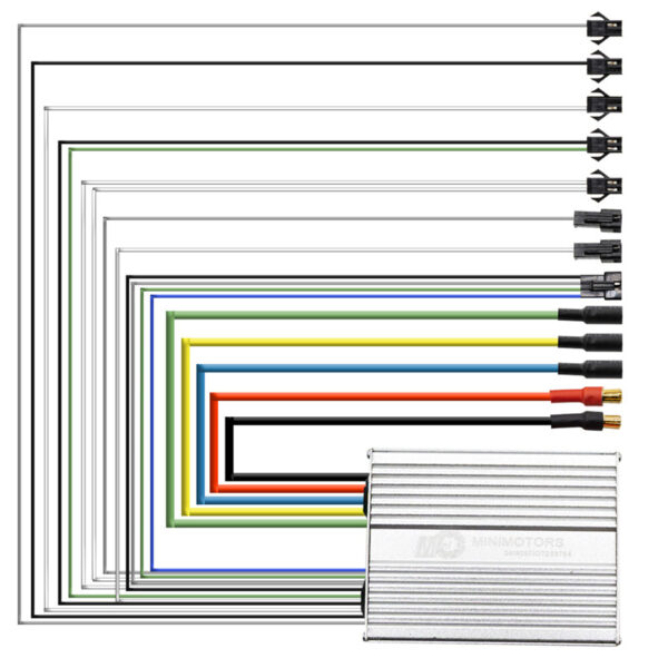 Controladora 60V 40A 2400W-A para Trotinete Eletrica Dualtron Thunder Ultra [Minimotors]