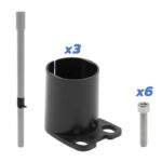 Peça de canote de selim em Teflon para Speedway, Rockway e Crossover