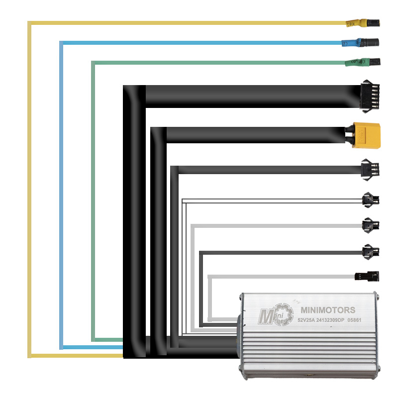 Controladora de motor único Trotinete Eletrica Dualtron 52V 25A POP [Minimotors]
