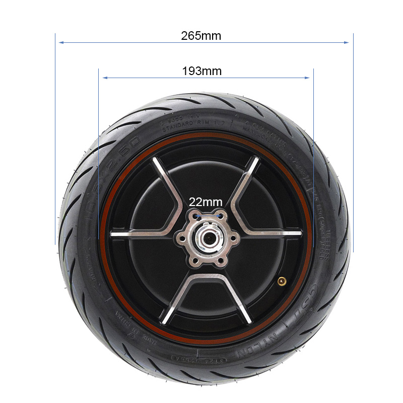 Motor e roda Trotinete Eletrica Niu KQi300X 2 Motor e roda Trotinete Eletrica Niu KQi300X