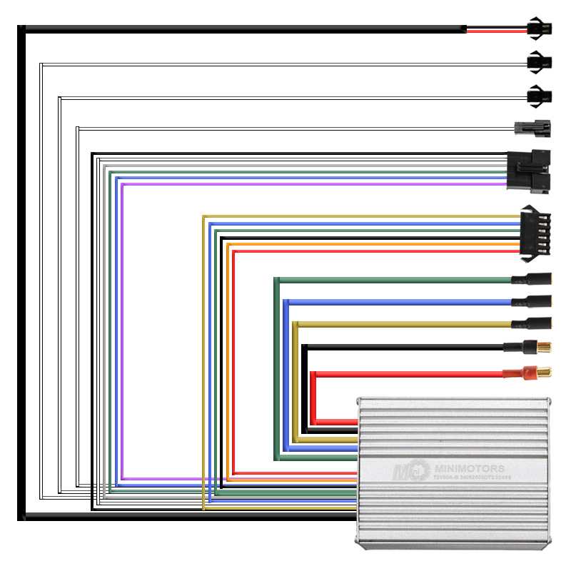 Controladora Trotinete Eletrica Dualtron Thunder 2 72v 45A B [Minimotors]