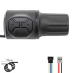 Acelerador Trotinete Eletrica Niu KQi300P com painel de botões