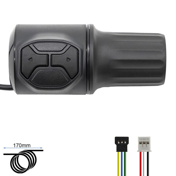 Acelerador Trotinete Eletrica Niu KQi300P com painel de botões