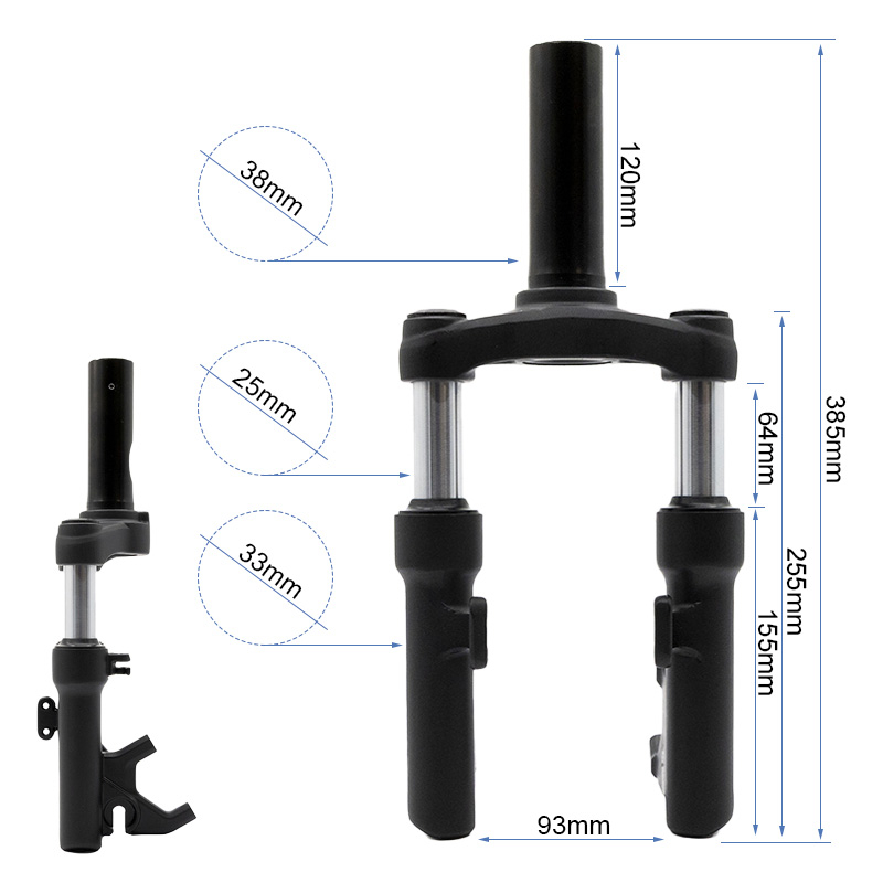 Garfo de suspensão dianteira Trotinete Eletrica Niu KQi300P 2 Garfo de suspensão dianteira Trotinete Eletrica Niu KQi300P