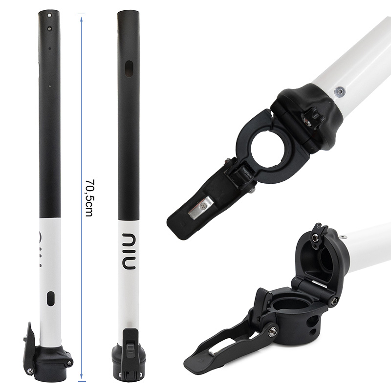 Mastro branco Trotinete Eletrica Niu KQi3 Sport 2 Mastro branco Trotinete Eletrica Niu KQi3 Sport