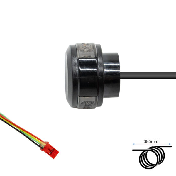 Luz intermitente em forma de L Trotinete Eletrica Niu KQi100