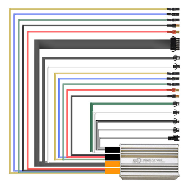 Controladora Trotinete Eletrica Dualtron Raptor 60V 22A [Minimotors]